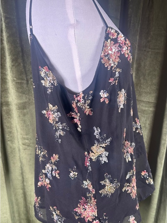Banana Republic Sequin Floral "Perfect Cami" - Picture 3 of 6